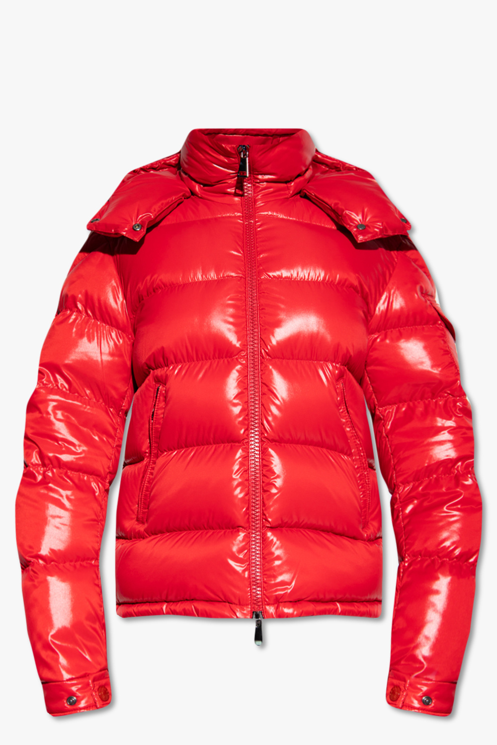 Moncler red jacket clearance men